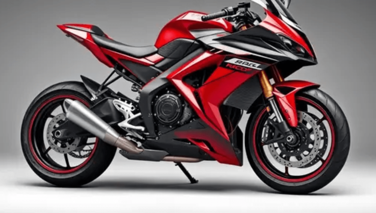 Cat Motor Warna Merah