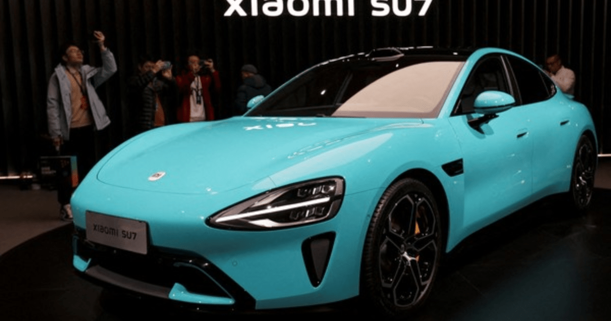 Mobil Listrik Xiaomi Jalan Sendiri