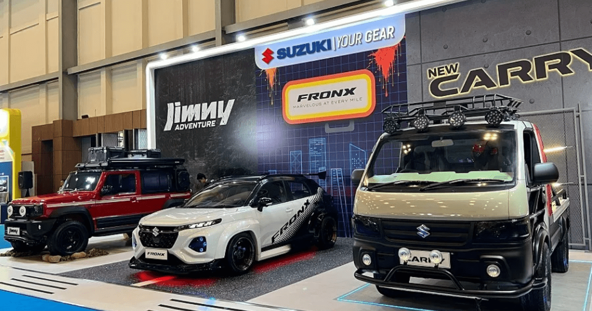 Suzuki modifikasi Buktikan Mobilnya Bisa di IMX 2025