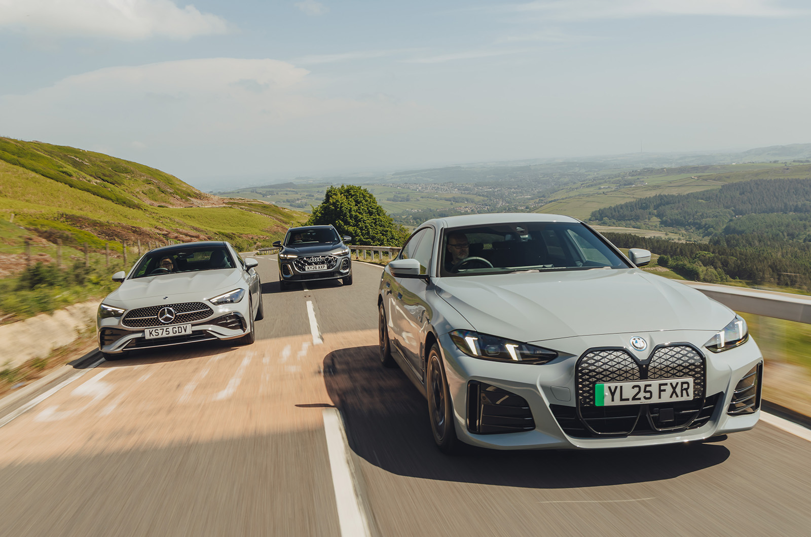 Kondisi Coupe Jerman: Mercedes CLE vs BMW i4 vs Audi Q5