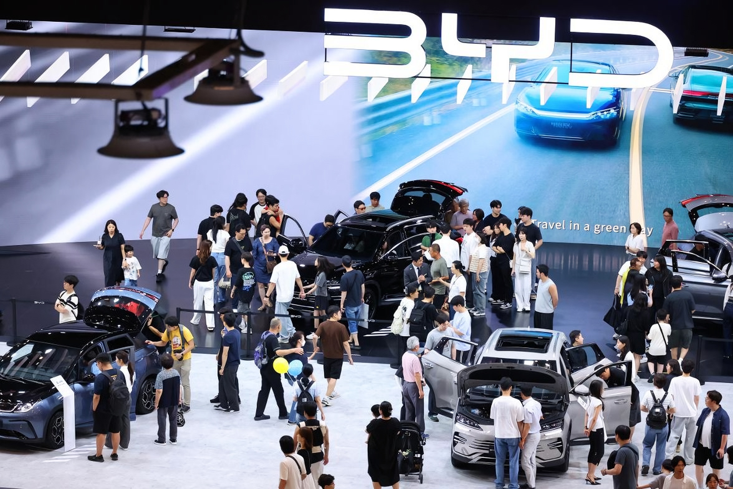Ilustrasi mobil listrik china untuk artikel Mobil listrik China mulai dapat tempat di pasar impor Korea